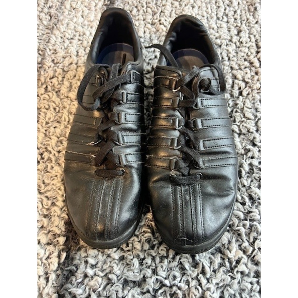 Men's Classic VN K-Swiss Black Sneaker Size 10
